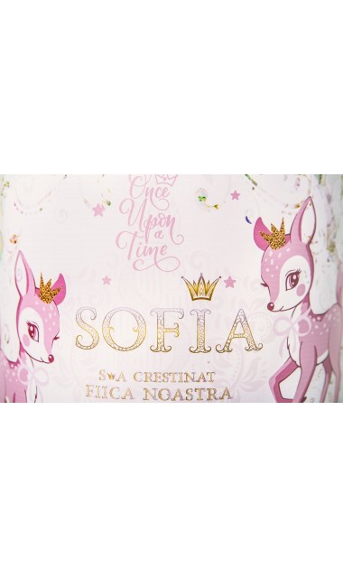 Trusou botez pentru fetite inspirat din desene animate cu caprioara Bambi 8